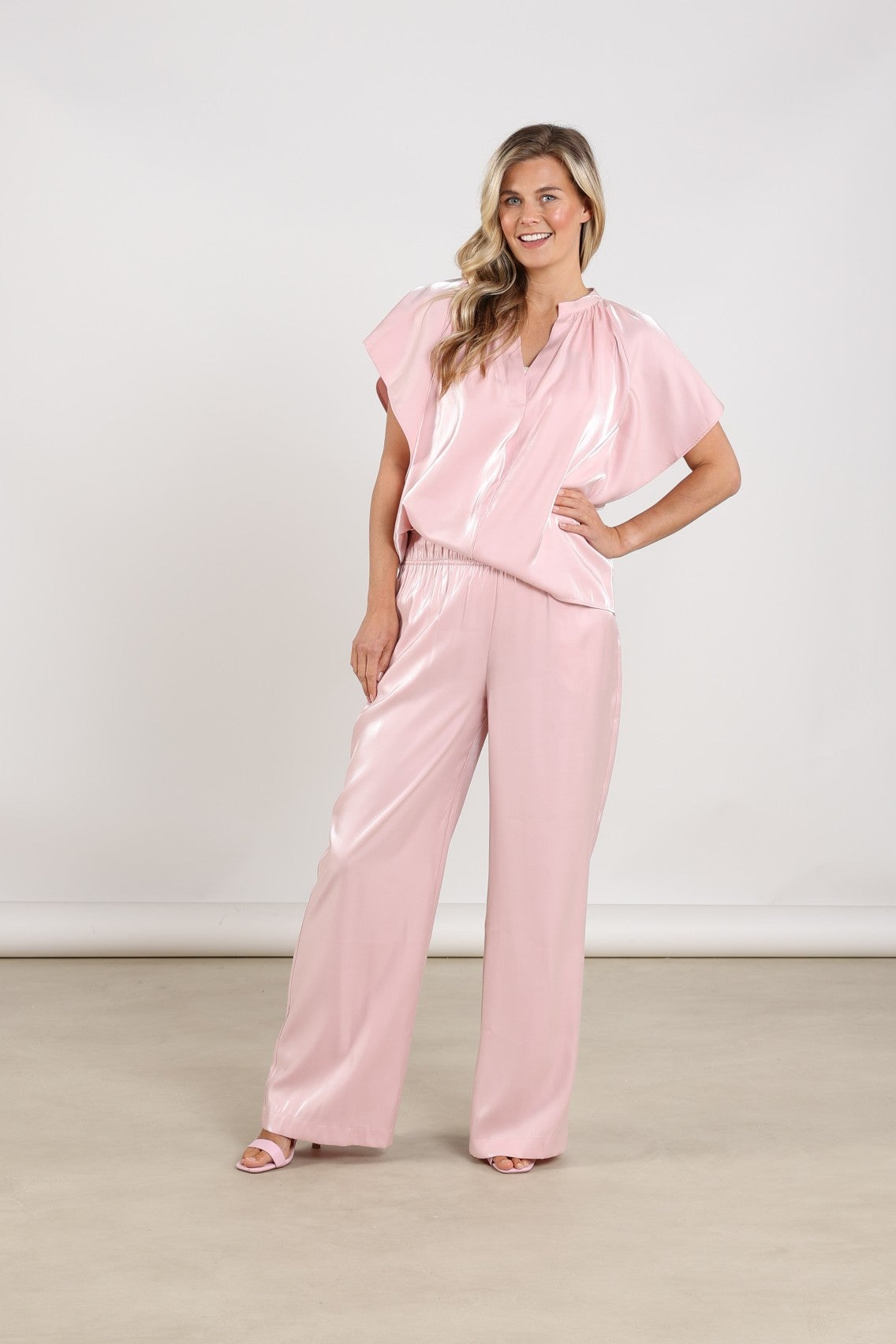 NUKUS NKS01131 Taylor Top Shiny