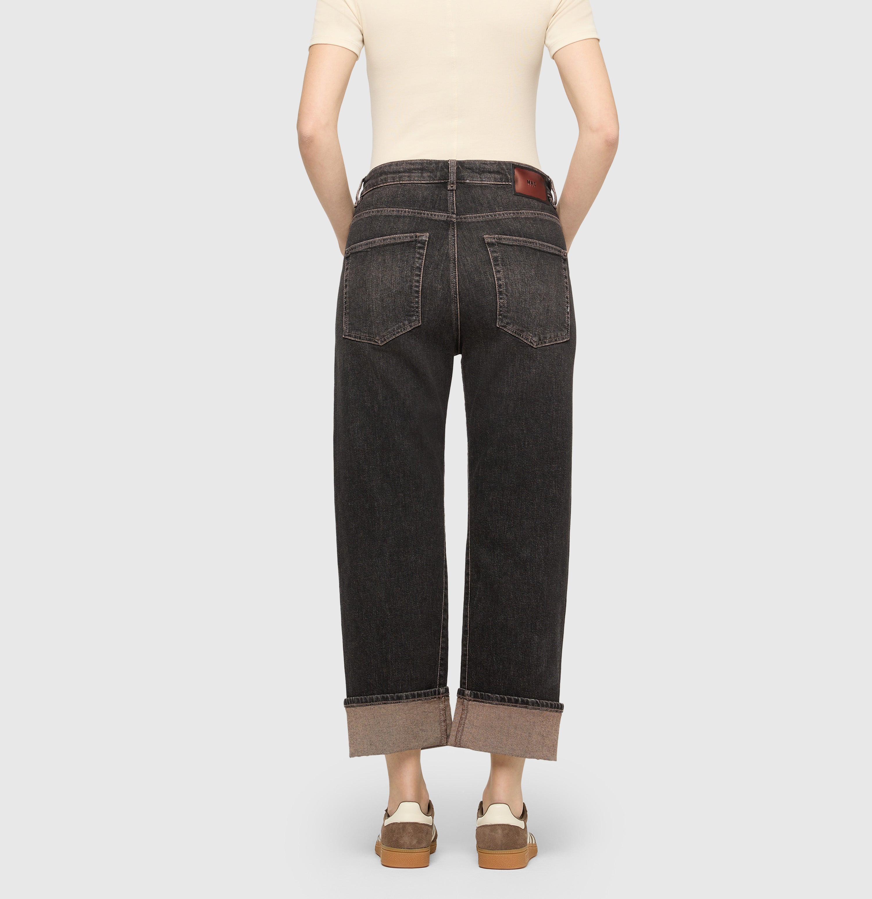 MAC 0361L 2321-90 Baggy Straight Relaxed Fit Jeans
