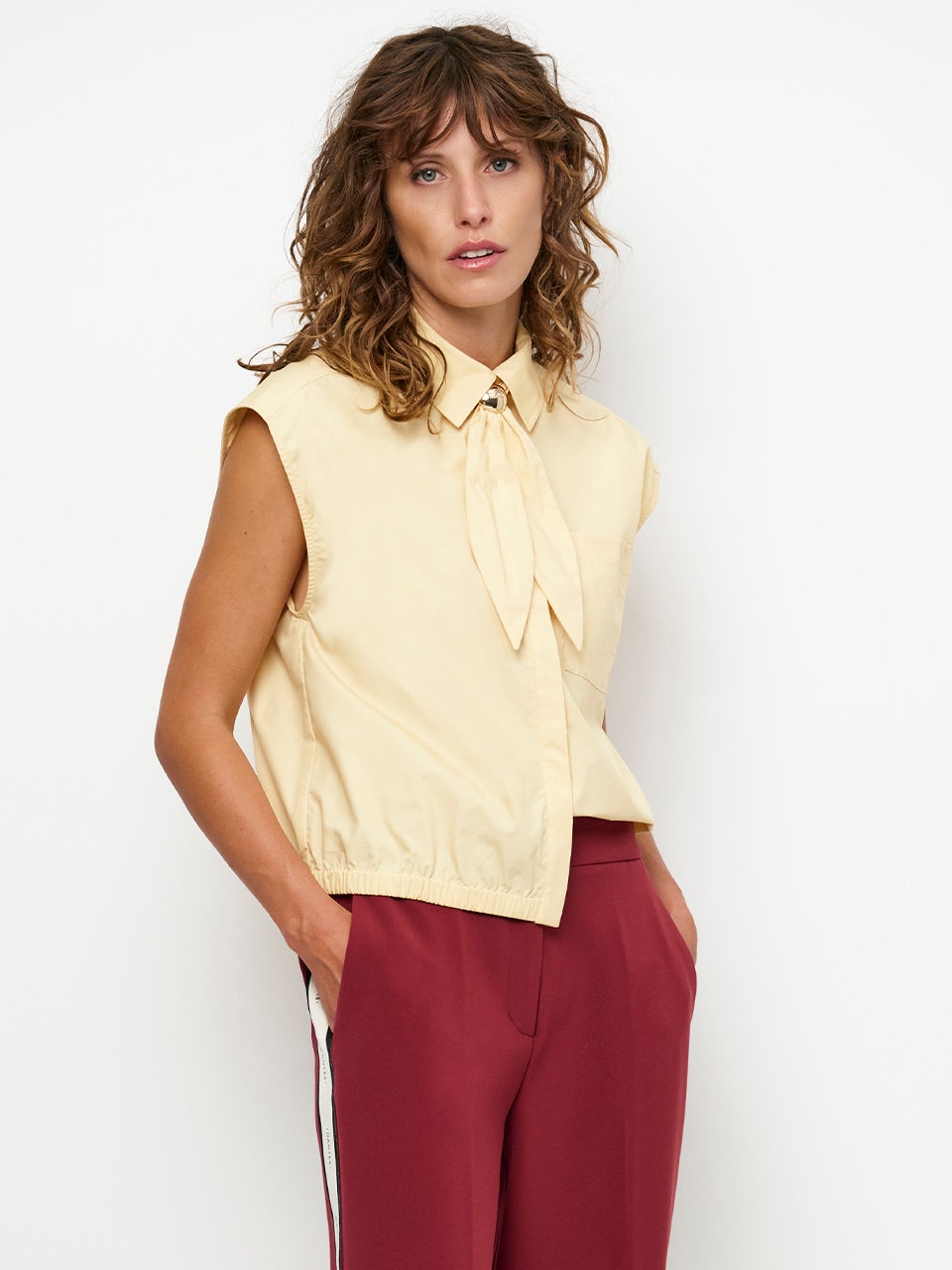 DANTE 06 261241 Alcon ScarfDetail Shirt