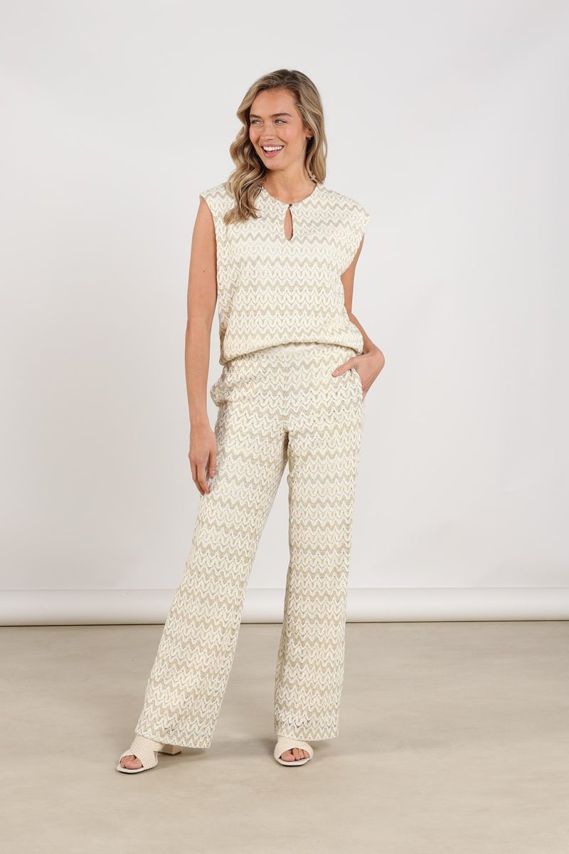 NUKUS NKS09093 Vajenna Pants Zigzag