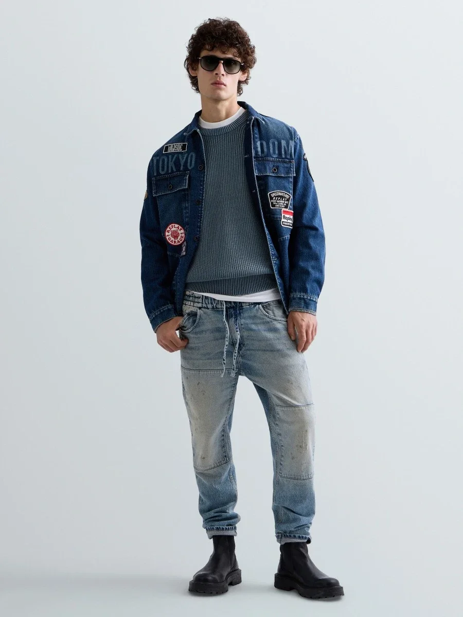REPLAY M13MD.0PL.795.22F Denim Jacket