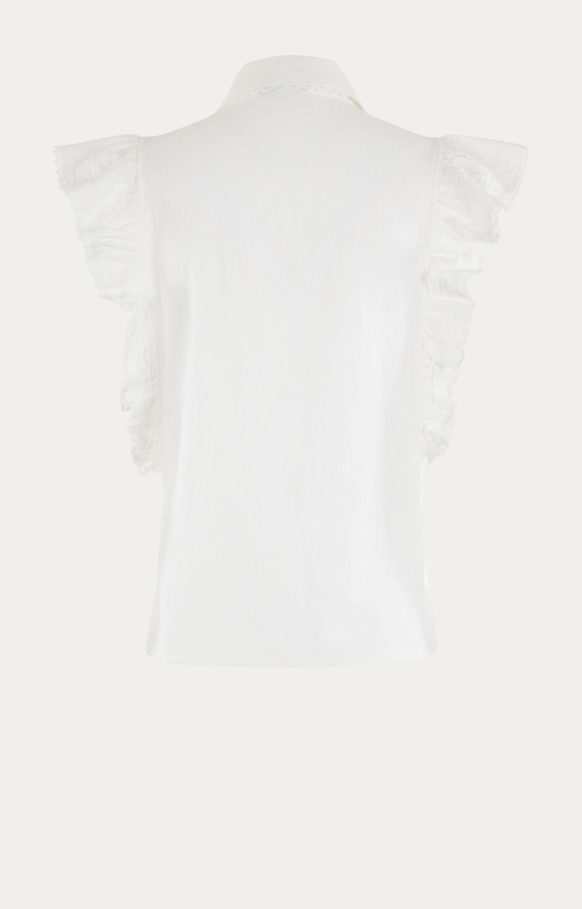 ANNA 17A05-03545 Blouse met ruffles