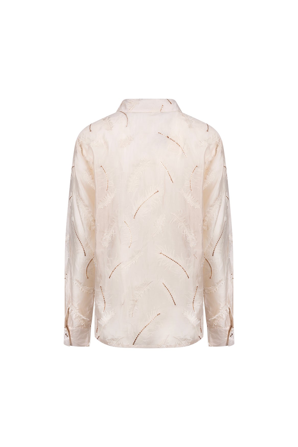 NUKUS NKF02179 Aysha Blouse Feathers
