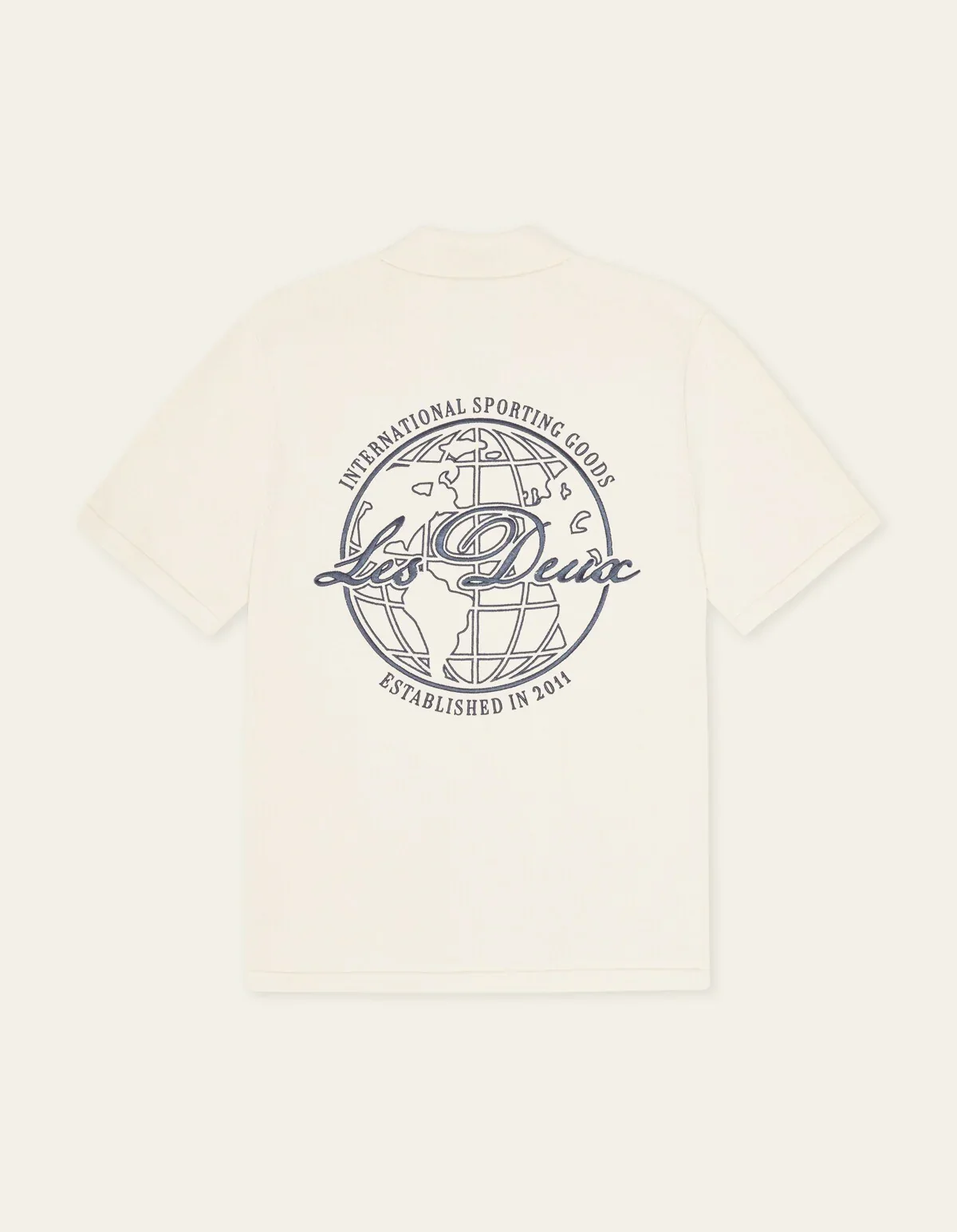 LES DEUX 1001334 Emmett Globe Knitted Shirt