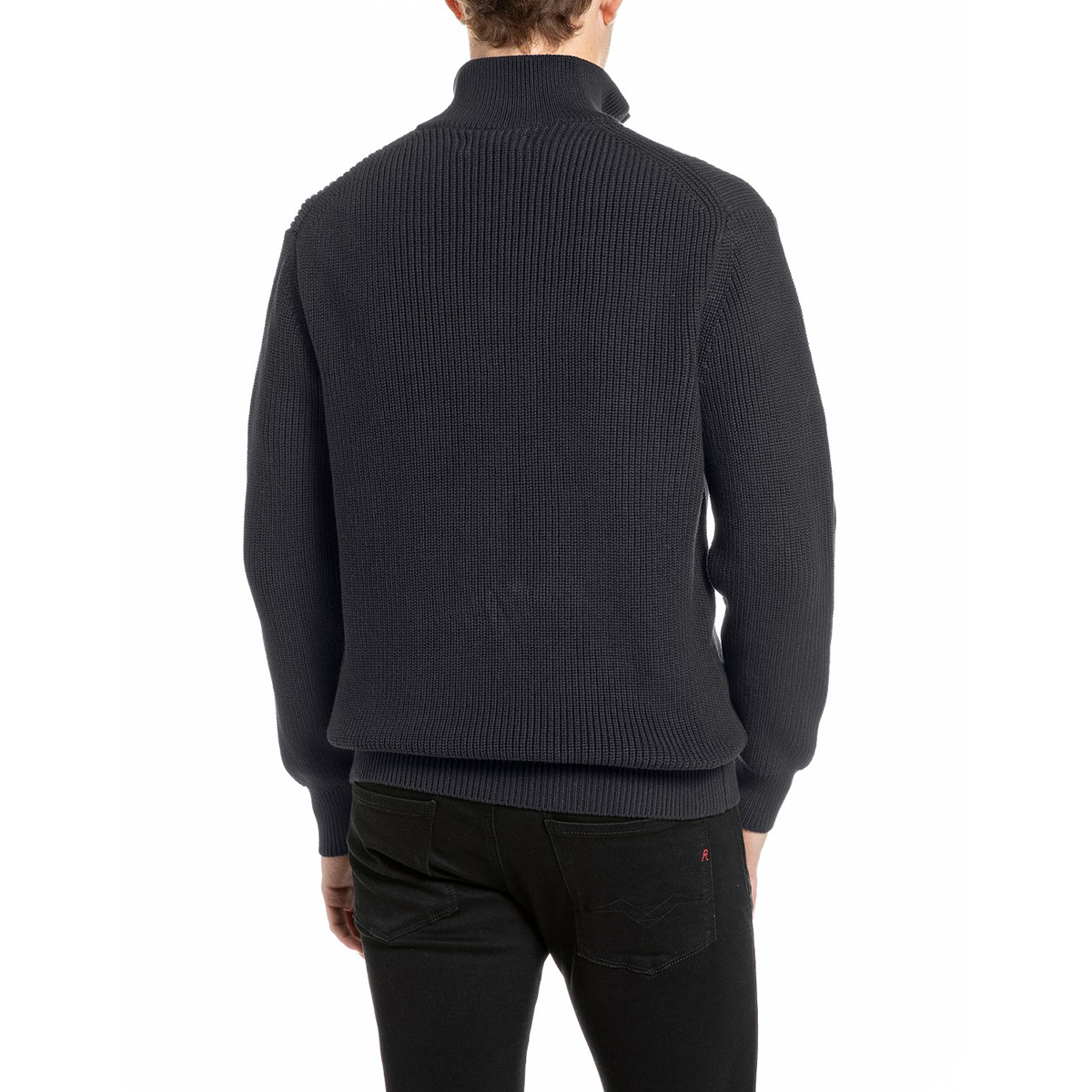 REPLAY UK00AZ.000.7246X Zip-pullover Blauw