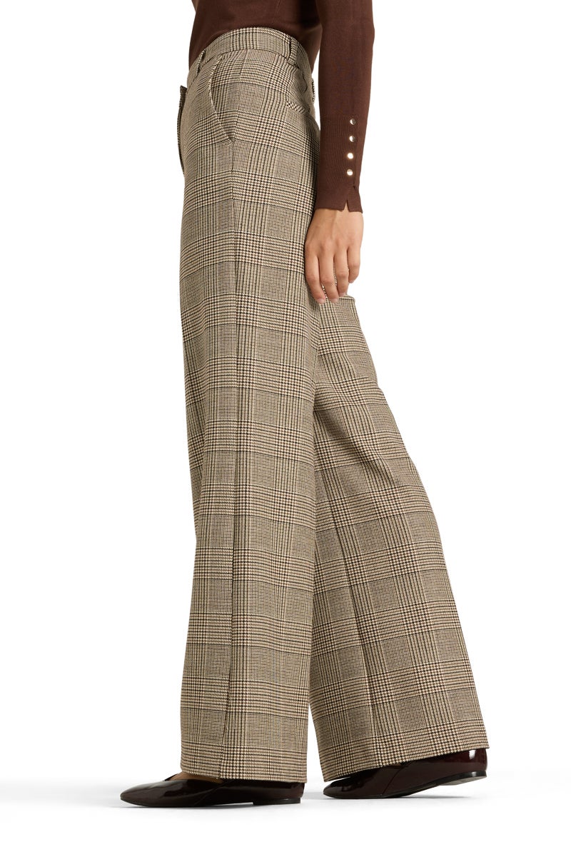 CAMBIO 64018 0238-00 Alexis Wool Check Pantalon