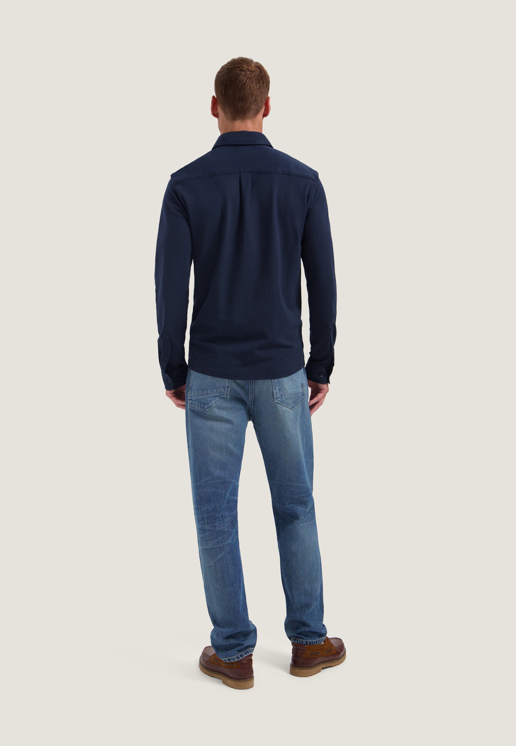 DESTREZZED 303995 BLAZE SHIRT-Dk. Navy