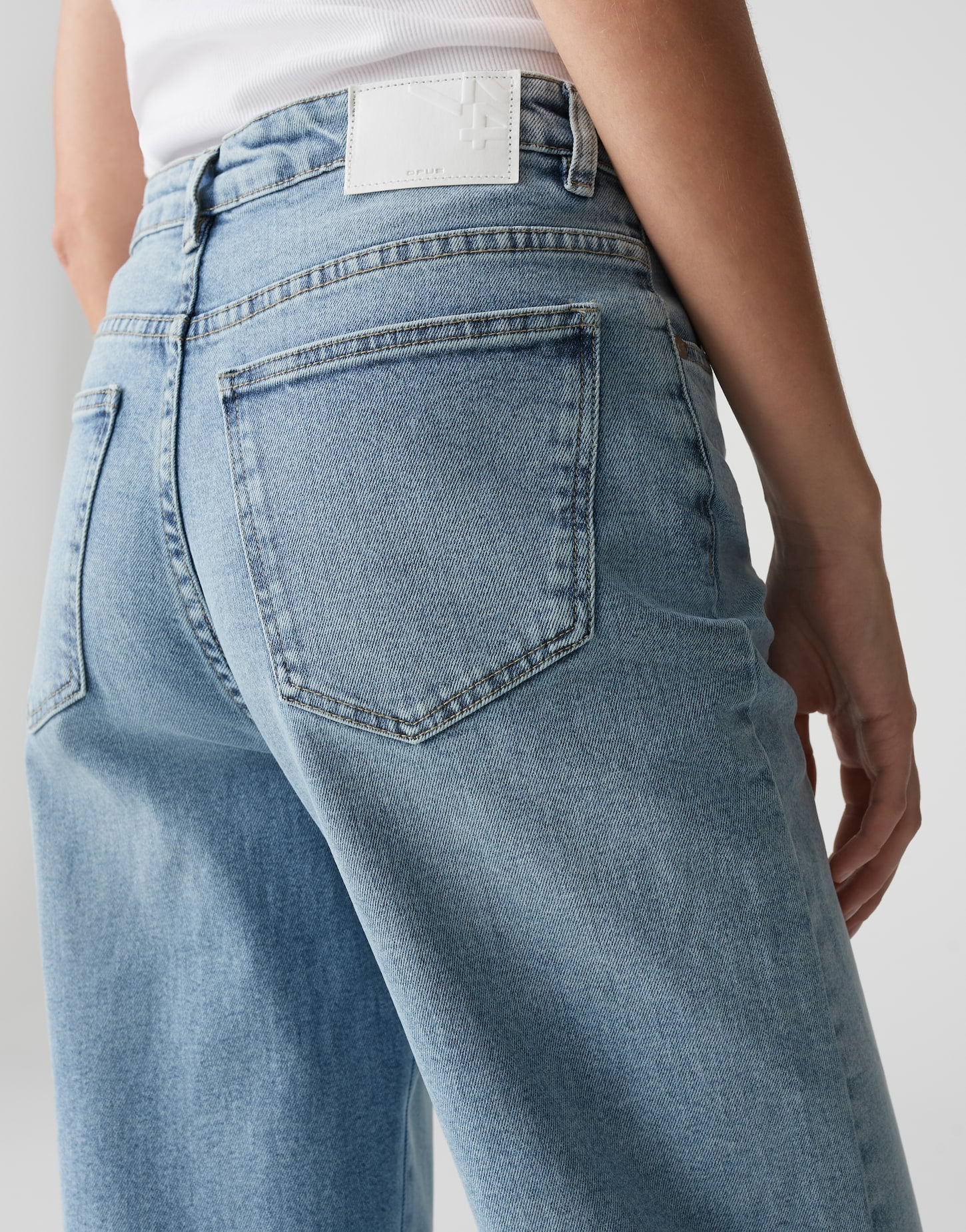 OPUS 10387910391338 Mivy fresh 185 Wide Leg Jeans