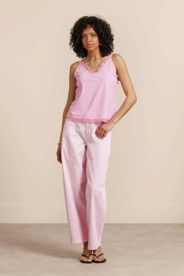 STUDIO ANNELOES 13852 Mitzie lace top