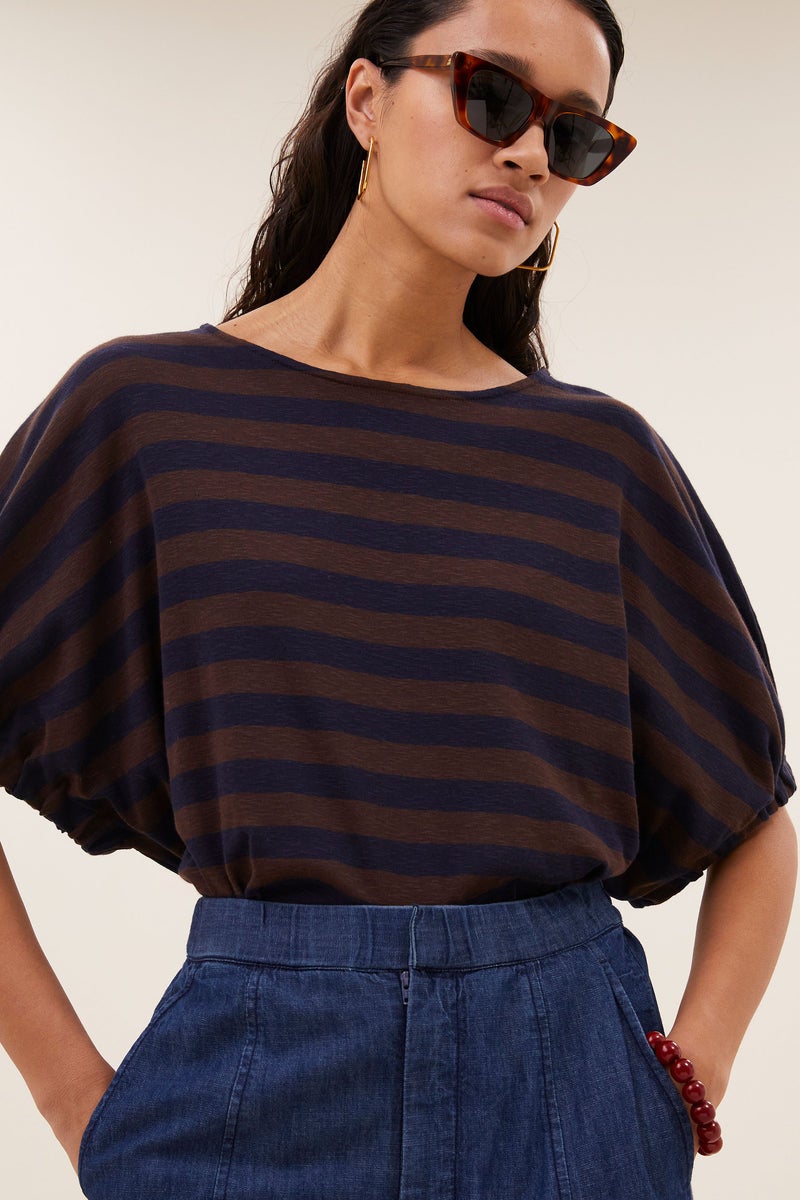 BY-BAR 26411011 merle big stripe top