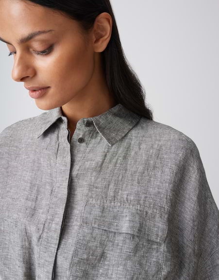OPUS 10574913218444 Faluri getaillerde SS Blouse