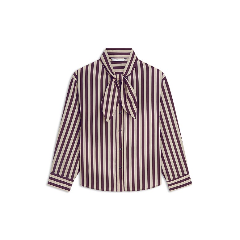 SUMMUM Gestreepte blouse 2s3523-12490