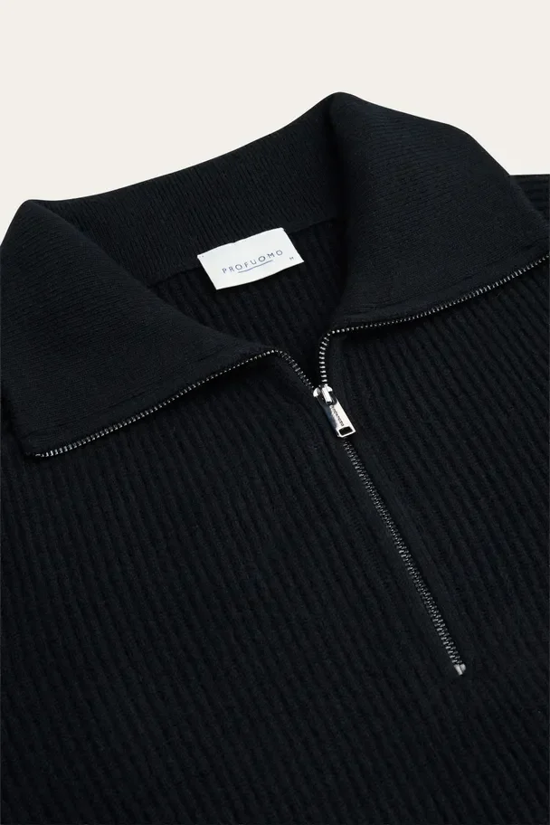 PROFUOMO PPXJ30058A Navy pullover half zip