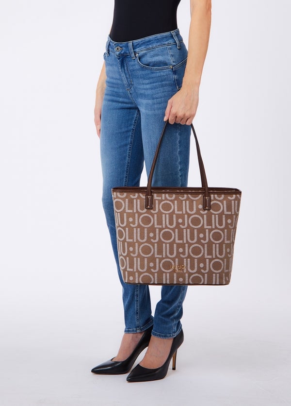 LIU JO AF6070T769A M Tote Bag- Neutro