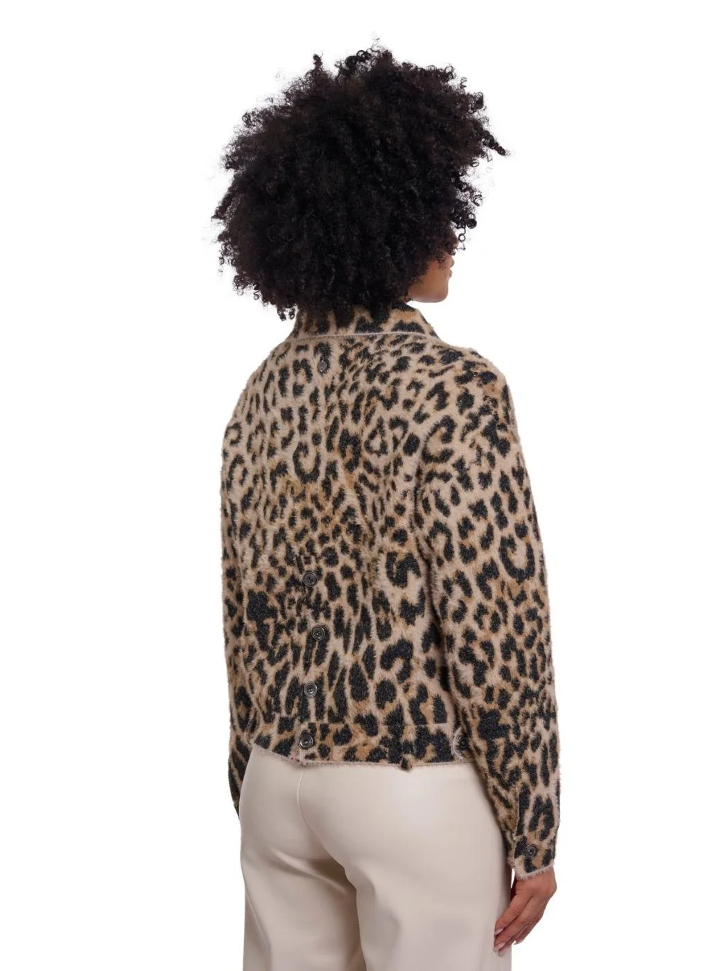 RINO & PELLE Bubbly.5012611 Vestjacket-leopard