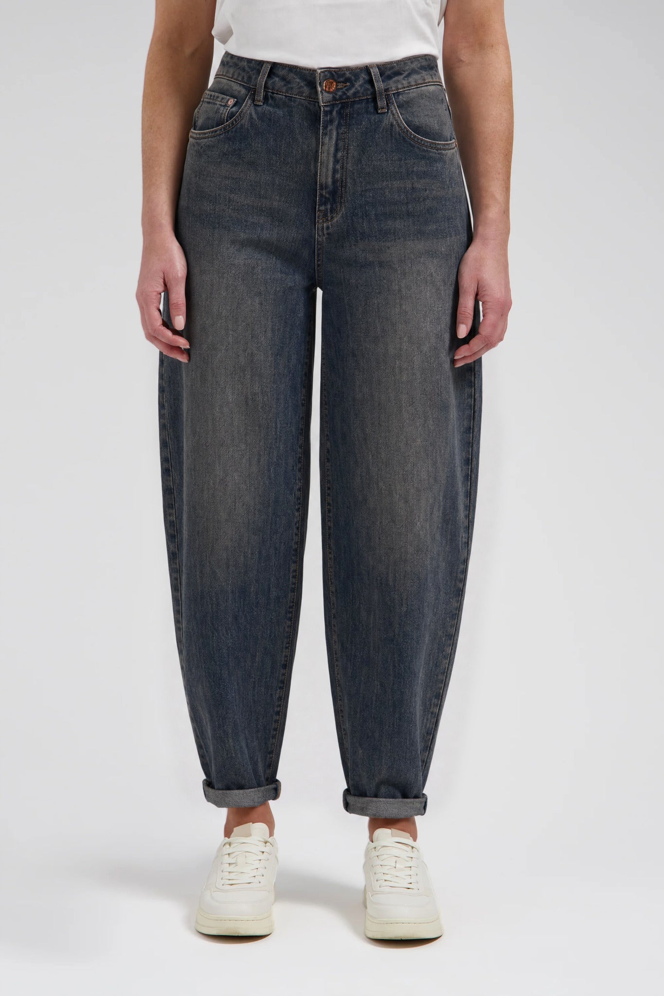FLORÈZ CR0403 Fani Barrel Jeans