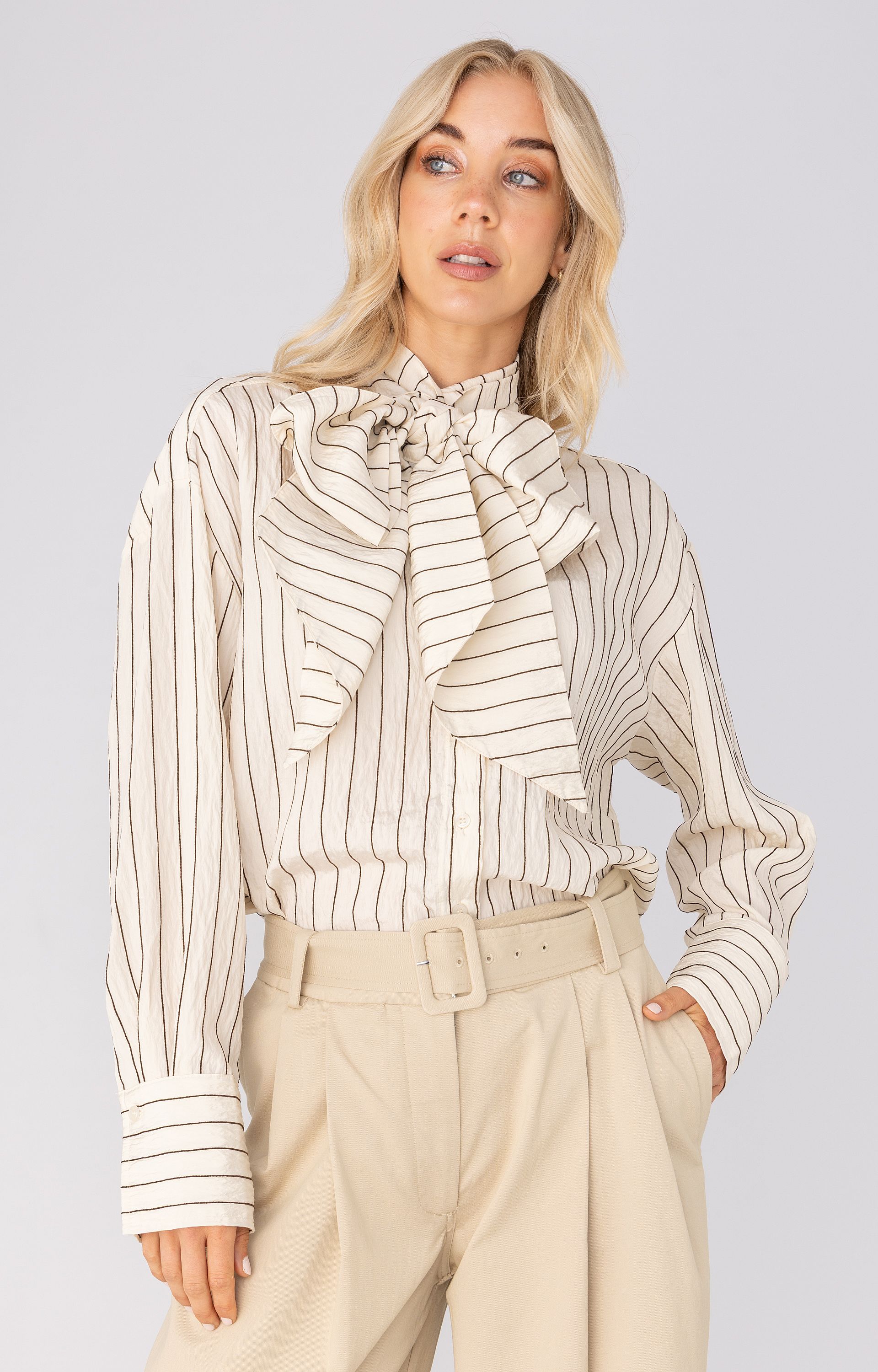 ANNA 43a05-03785 Blouse met strepen