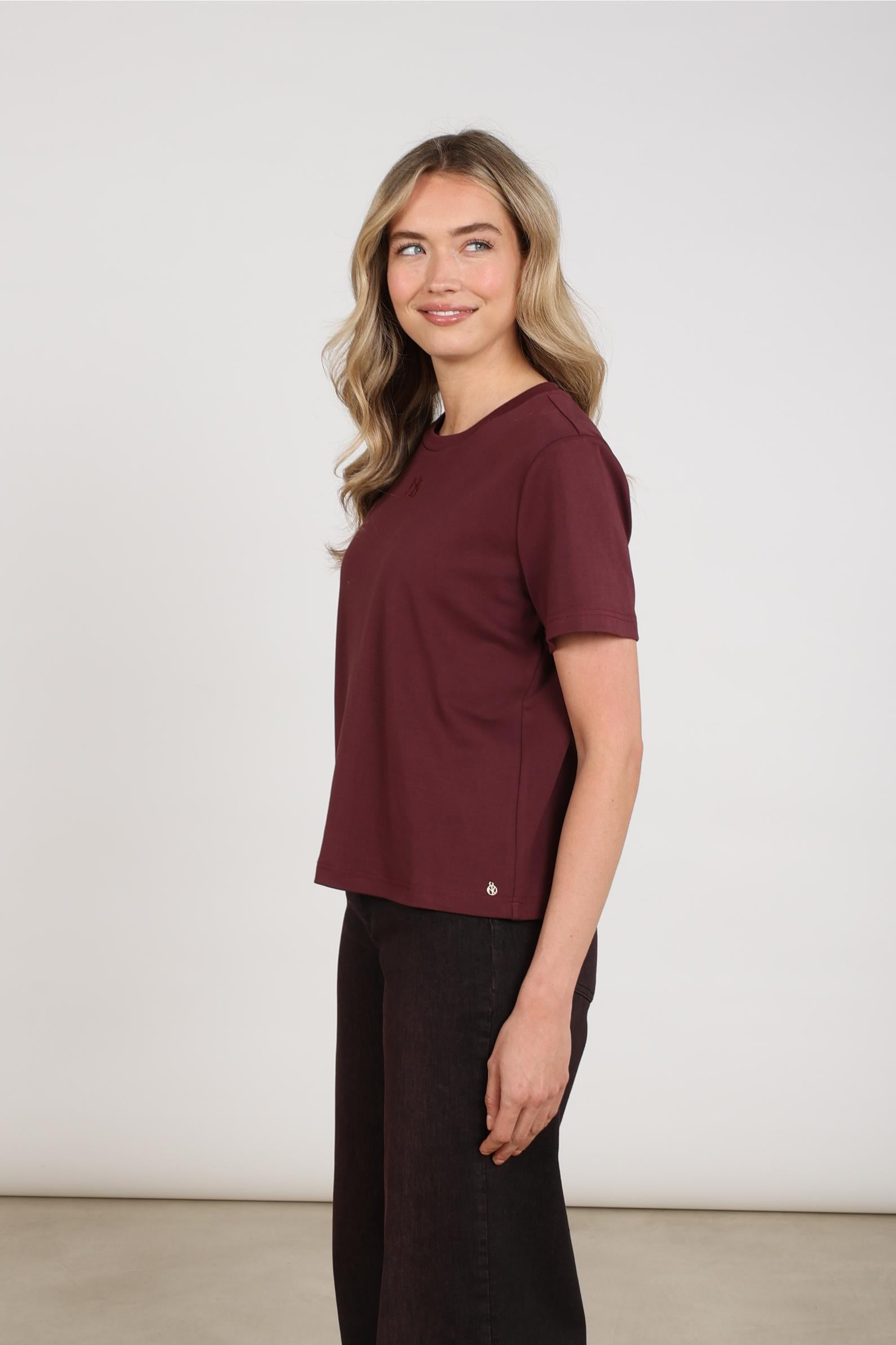 NUKUS NKF04012 Luna Shirt NK-cherry