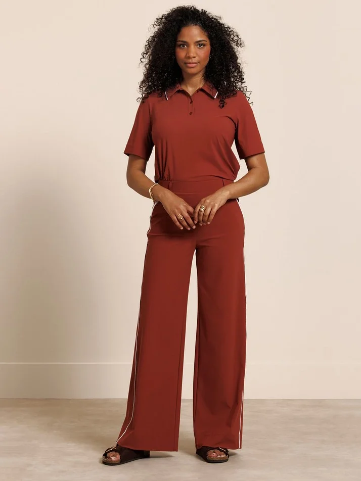 STUDIO ANNELOES 14029 Lexie piping trousers