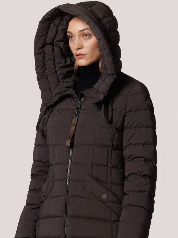 CREENSTONE CSN1260263 Lea coat - chocolat