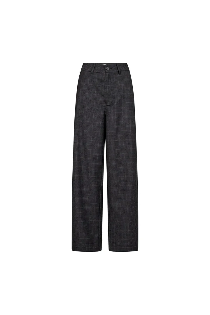 CO'COUTURE 500307 EloraCC Check Barrel Pants