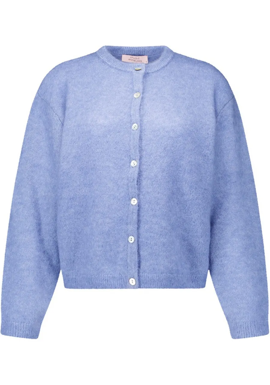 STUDIO ANNELOES 14402 Bibi cardigan-sky blue