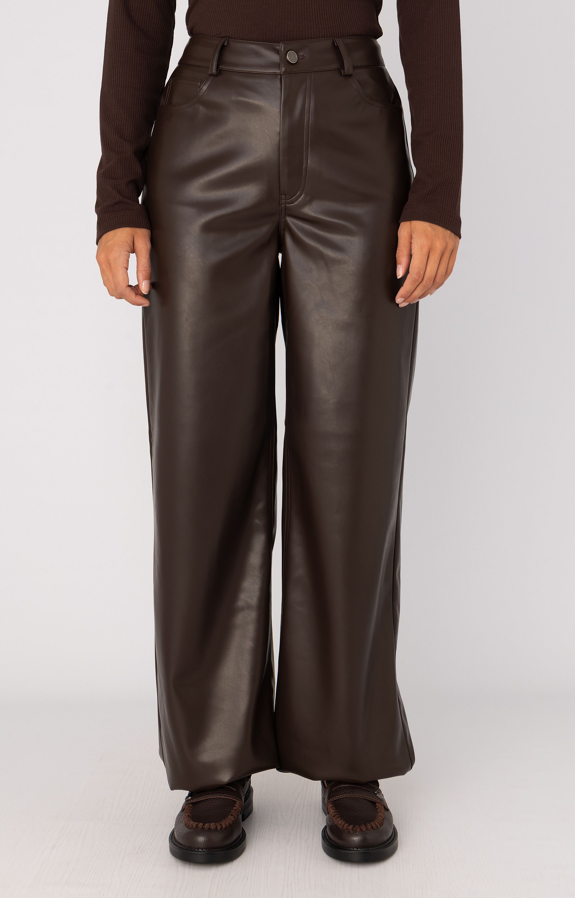 ANNA 80a02-03515 Broek Fake Leather