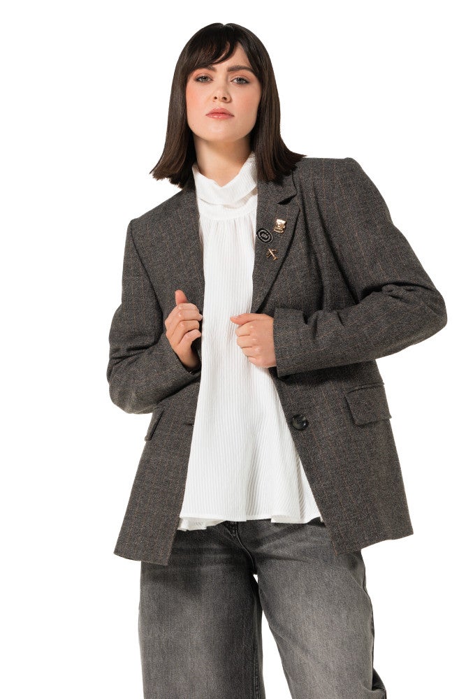 CarolineBiss 4852/12 City chic blazer met pins