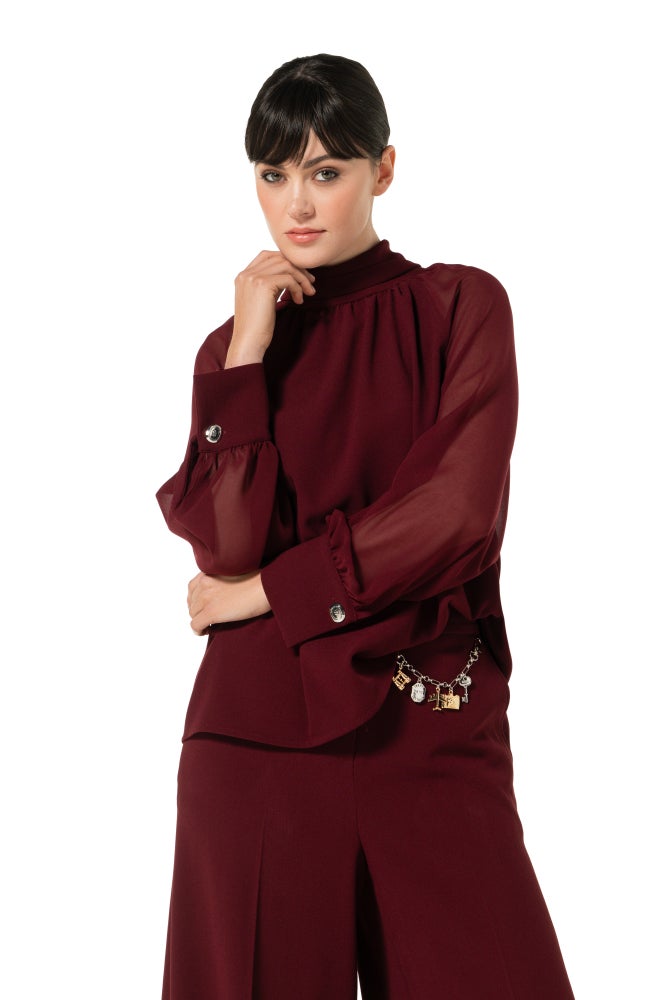 CarolineBiss 4682/51 Tuniek met rugdetail
