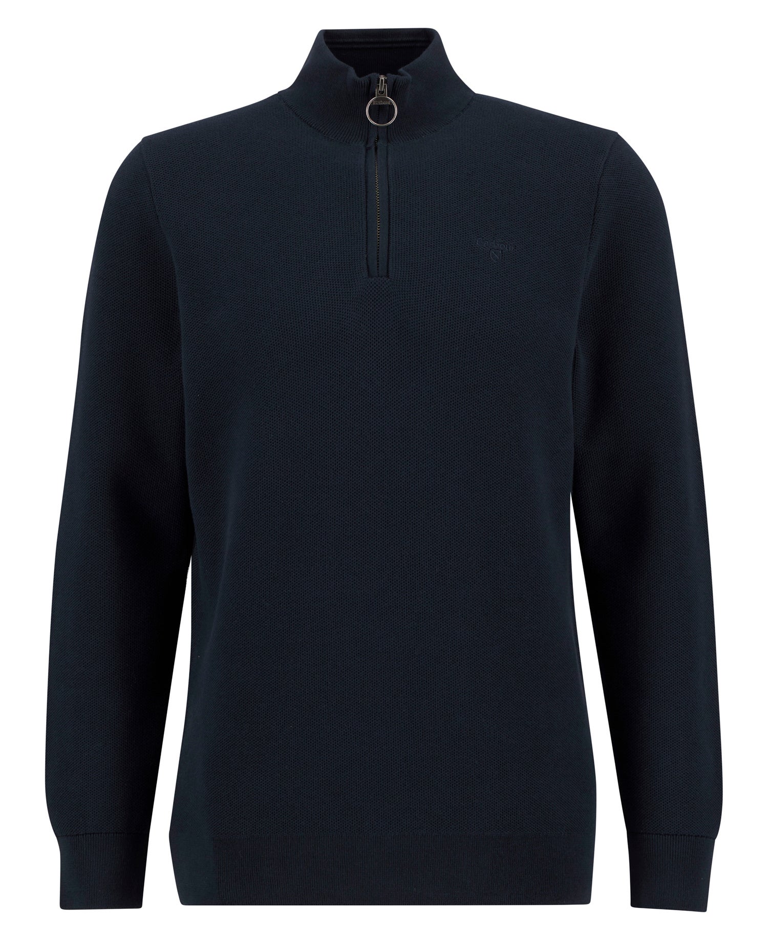 BARBOUR MKN1757 Fleck half zip - navy