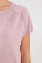 NUKUS NKS01085 Anita Top Lurex-blush