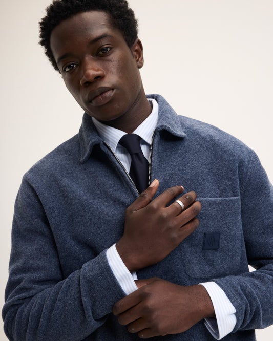 THE GOODPPEOPLE SAX 26020229 wollen overshirt