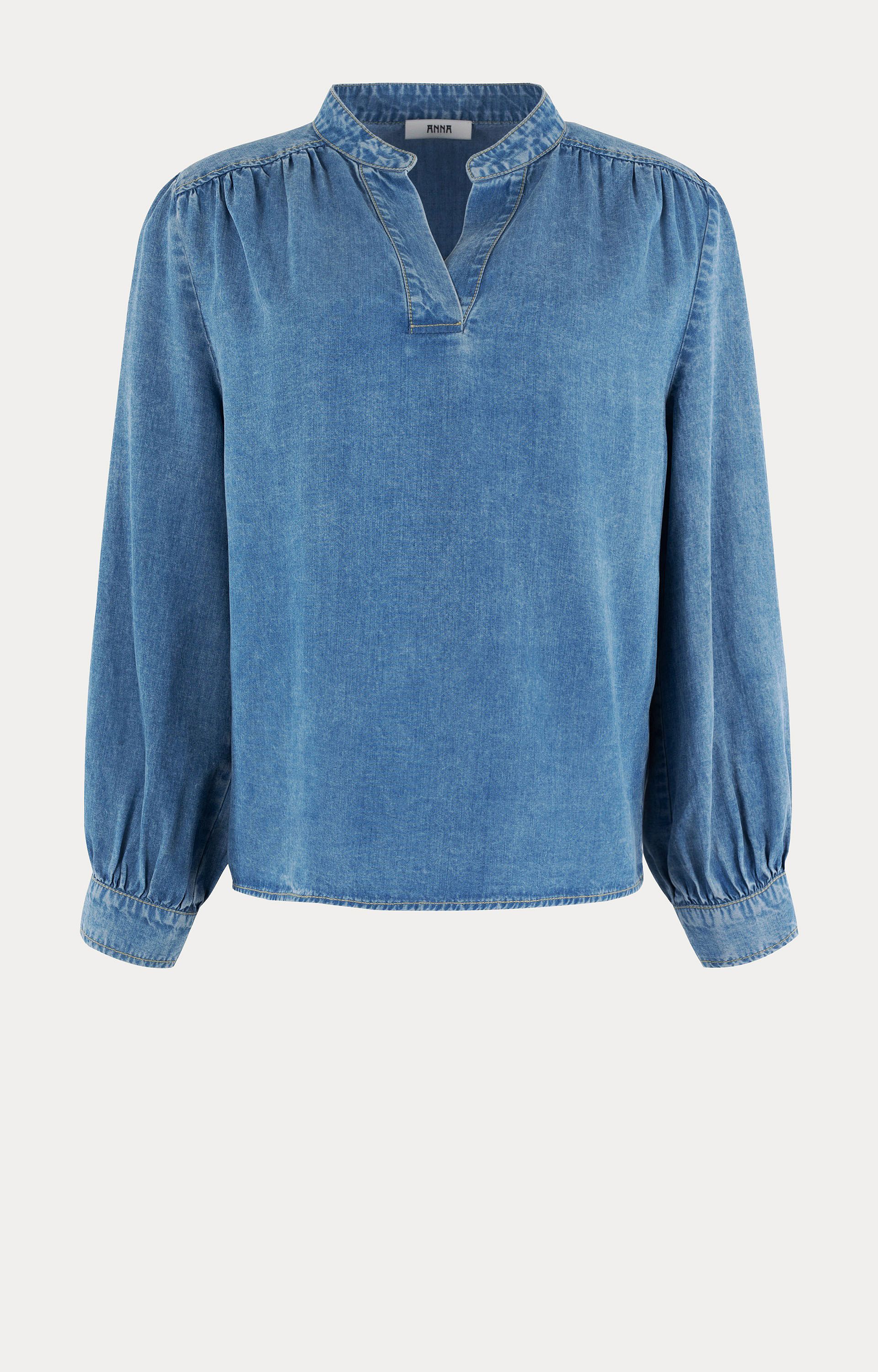 ANNA BLUE 32a05-03664A Blouse