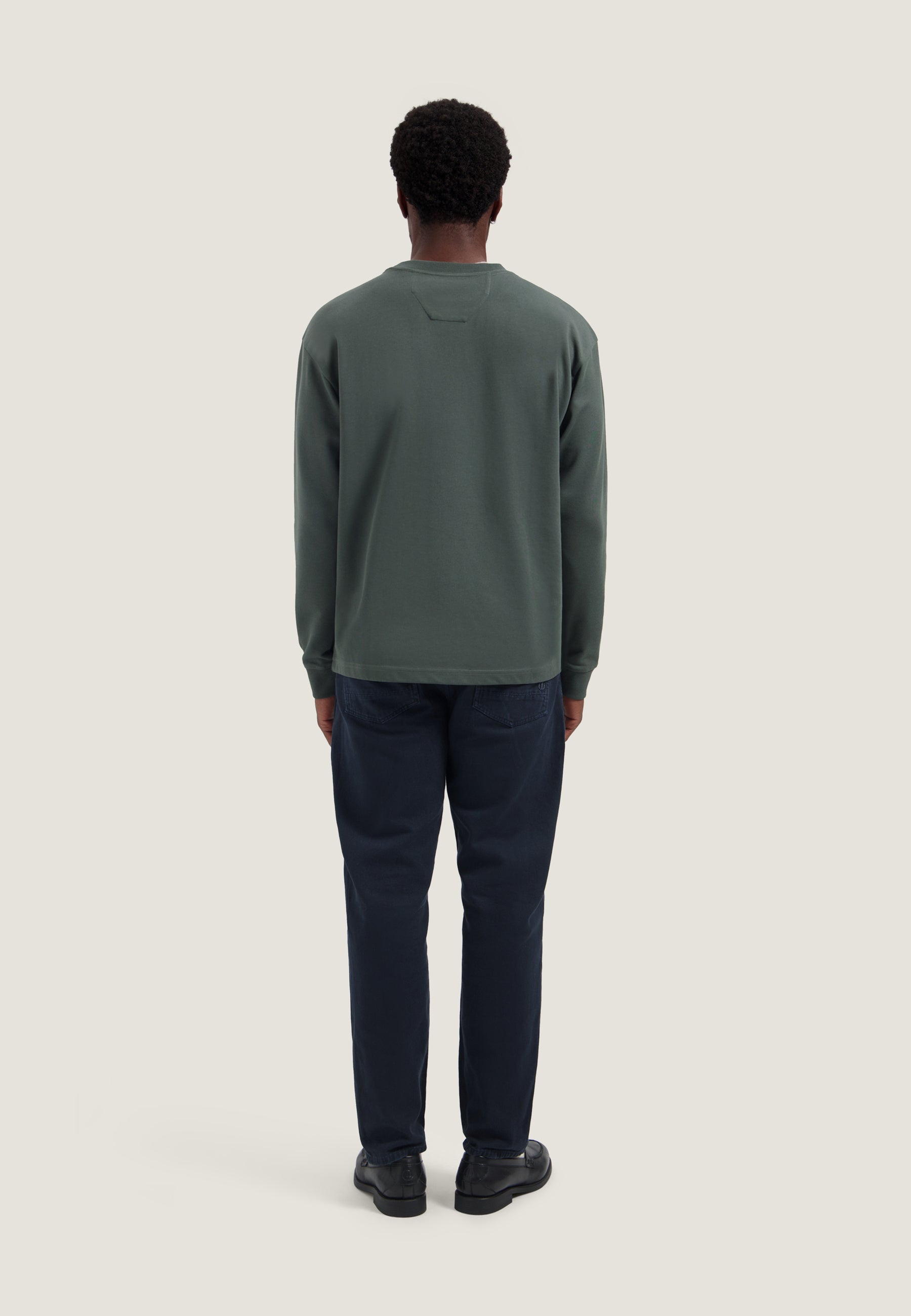 DESTREZZED 221504 KOLE LONGSLEEVE-Grey Green