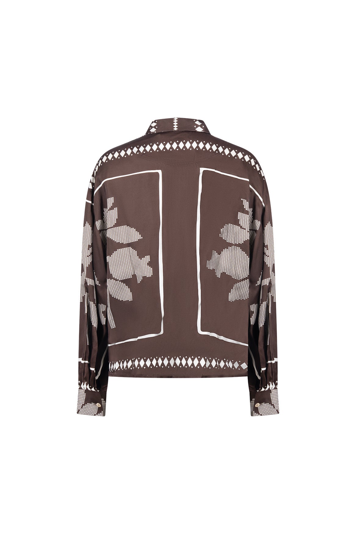 NUKUS NKF02203 Alexandra Blouse Tie Cross