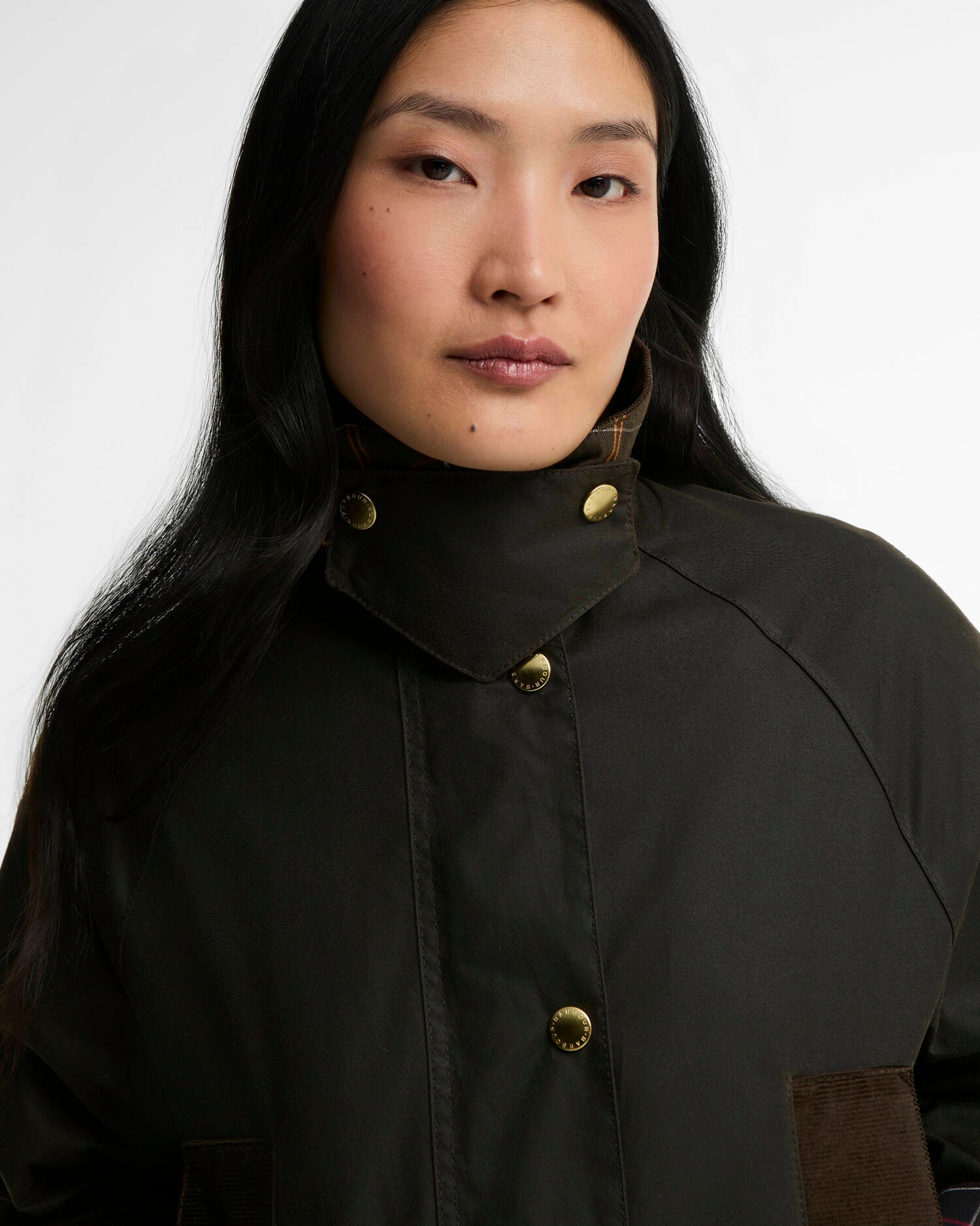 BARBOUR LWX15830 Icons Modern Beaufort Wax Coat - olijf