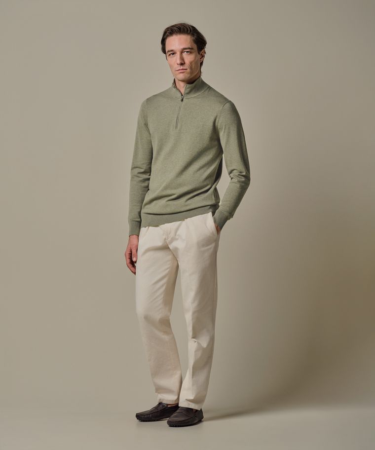 PROFUOMO PPXJ10008D PULLOVER HALF ZIP