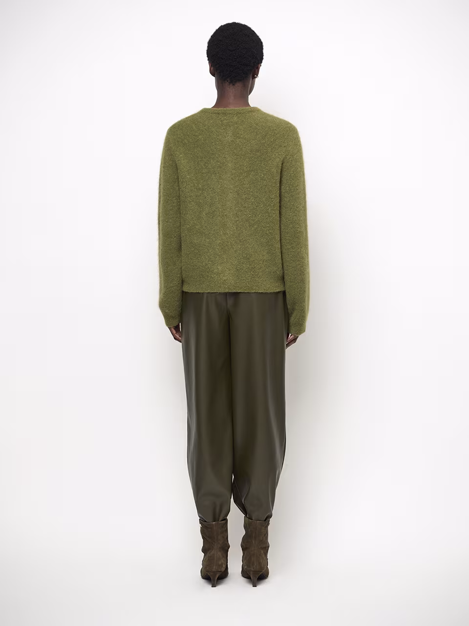 DANTE 06 263125 Minora fauxL Barrel Pants