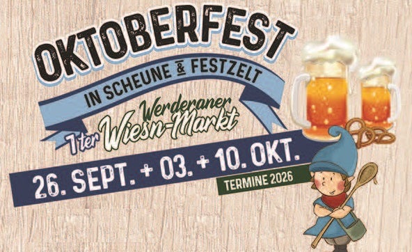 OKTOBERFEST 10.10.26 - TISCHRESERVIERUNG