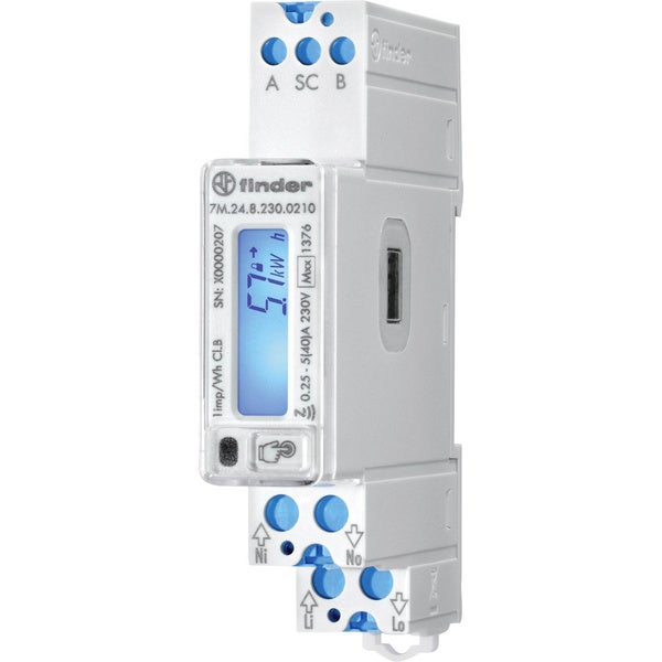 Single-phase bi-directional energy meters with LCD display Single-phase bi-directional energy meters with LCD display