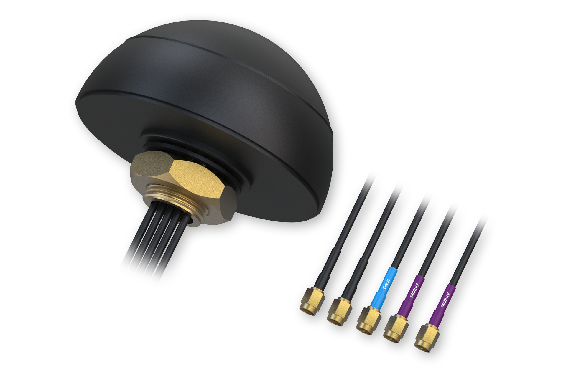 Teltonika PR1KCO28 COMBO MIMO MOBILE/GNSS/WIFI ROOF SMA ANTENNA Teltonika PR1KCO28 COMBO MIMO MOBILE/GNSS/WIFI ROOF SMA ANTENNA