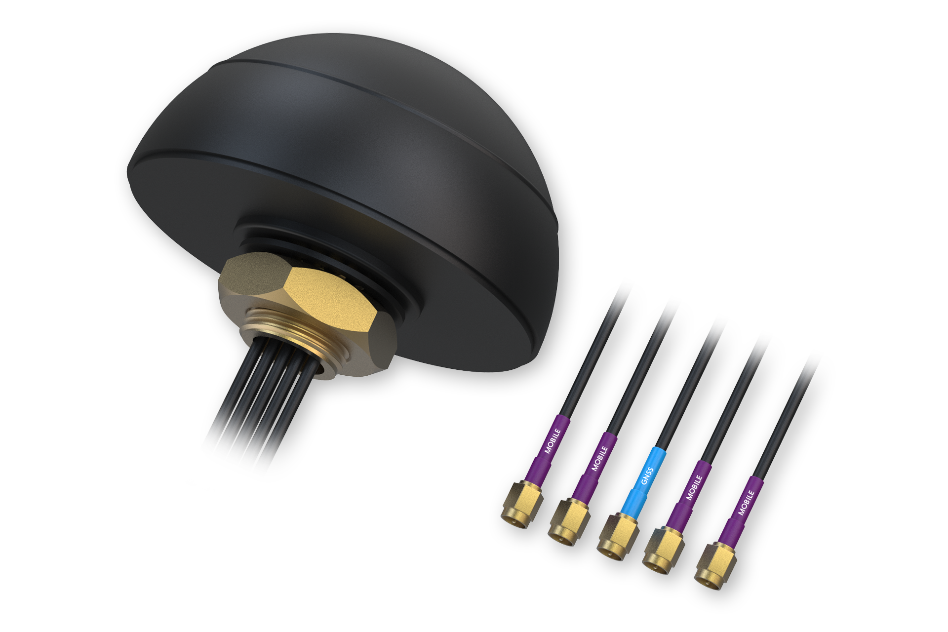 Teltonika PR1KCL28 COMBO QUAD MOBILE/GNSS ROOF SMA ANTENNA Teltonika PR1KCL28 COMBO QUAD MOBILE/GNSS ROOF SMA ANTENNA
