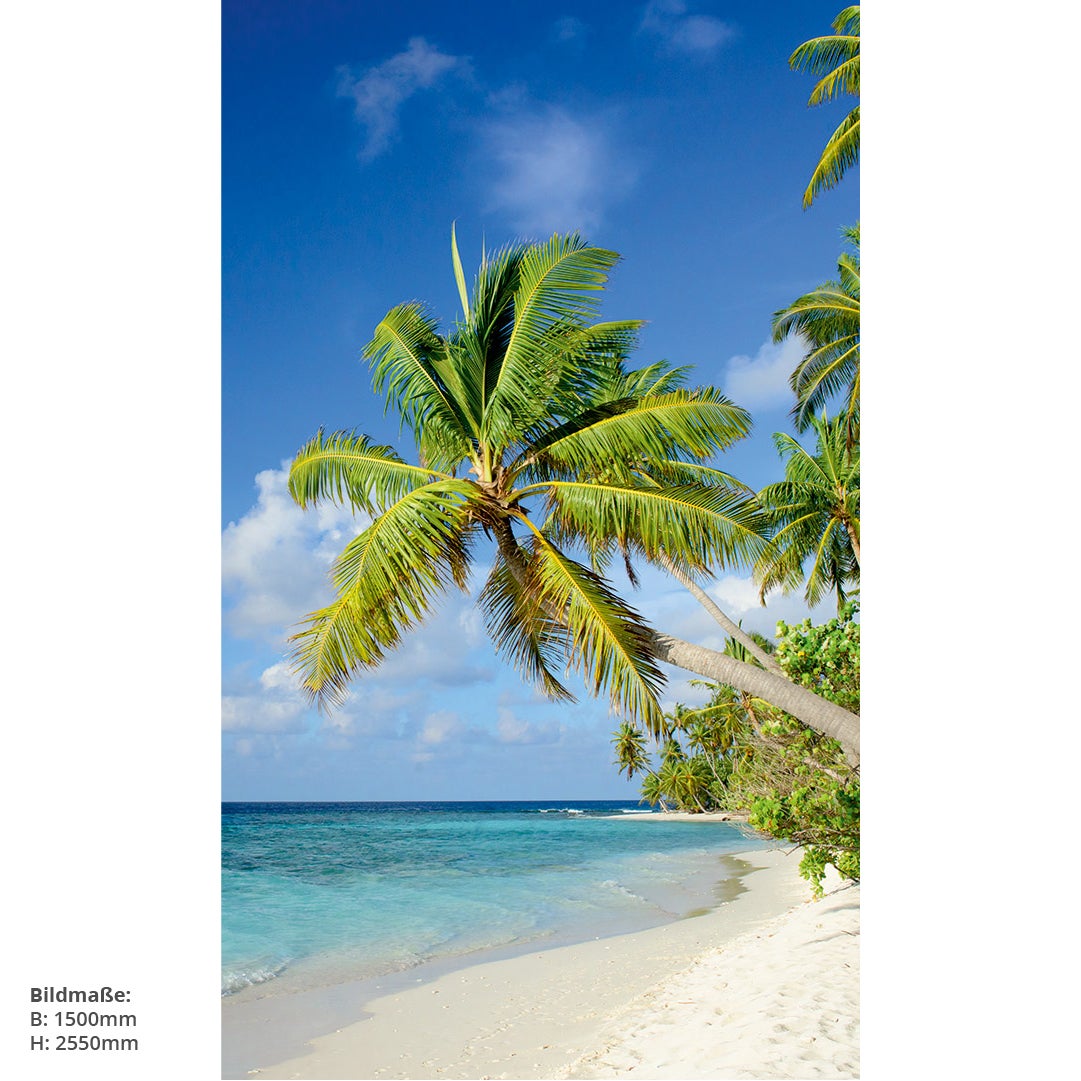Bahamas, fugenlose Wandpaneele aus Alu-Verbund 3mm, Duschrückwand 