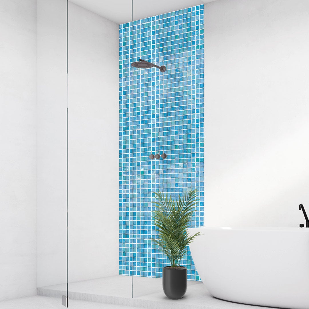Mosaik Klassik, fugenlose Wandpaneele aus Alu-Verbund 3mm, Duschrückwand Mosaik Klassik, fugenlose Wandpaneele aus Alu-Verbund 3mm, Duschrückwand