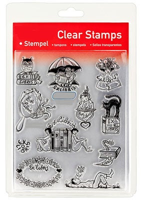 46846 - Clear Stamp Set - Ex Libris - 46846 - Clear Stamp Set - Ex Libris -