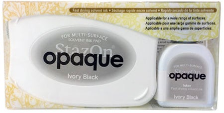 98482 - StazOn Opaque - Ivony Black - Stempelkissen Set -