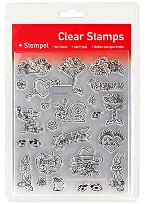 46849 - Clear Stamp Set - Happy Love - 46849 - Clear Stamp Set - Happy Love -