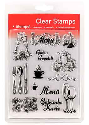 46817 - Clear Stamp Set - Feste Feiern - 46817 - Clear Stamp Set - Feste Feiern -