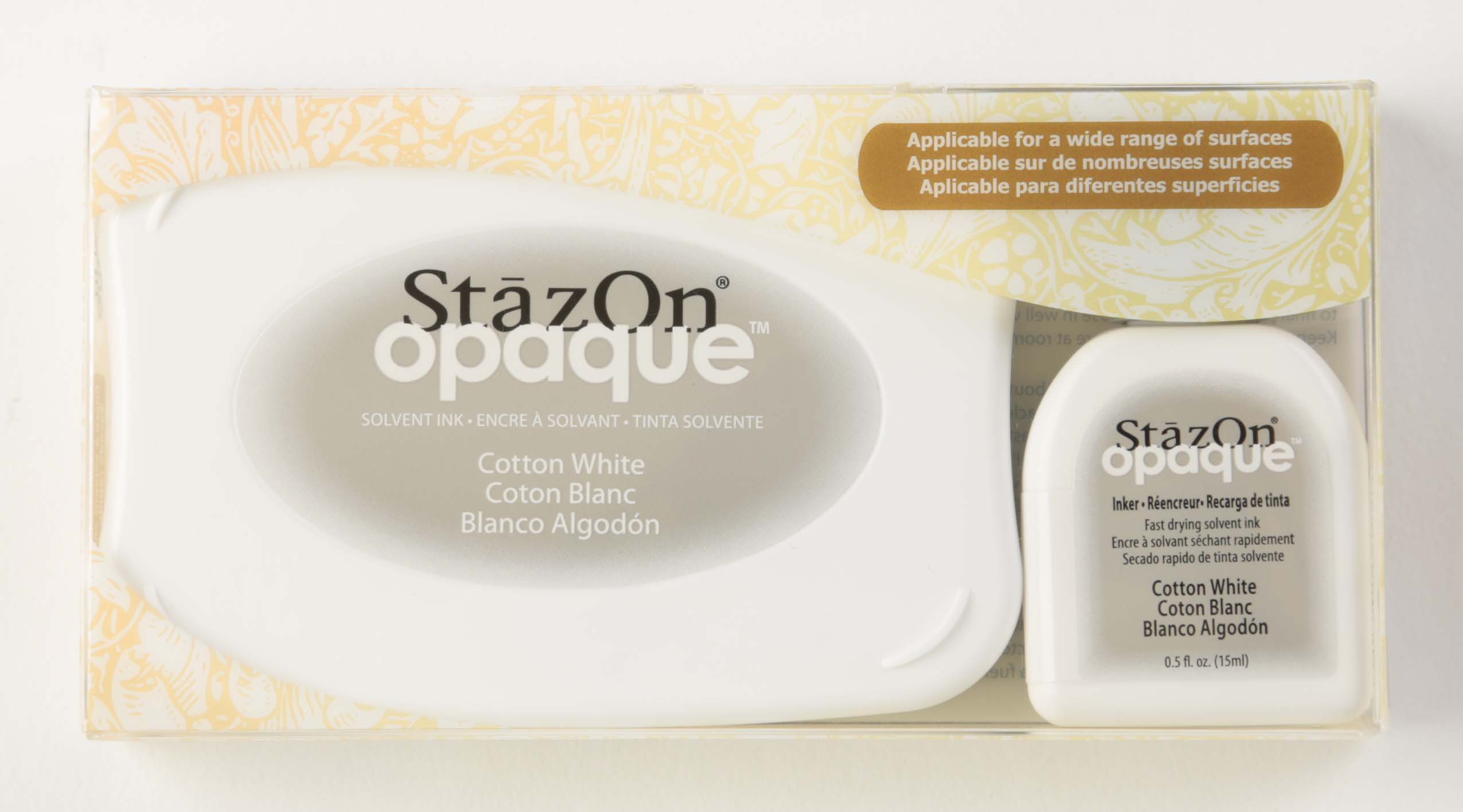 98410 - StazOn Opaque - Cotton White - Stempelkissen Set -