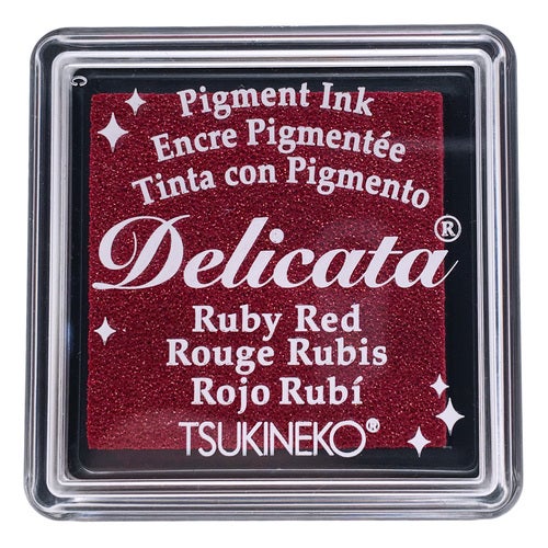 85025 - Delicata - Mini - Ruby Red - Stempelkissen - 85025 - Delicata - Mini - Ruby Red - Stempelkissen -